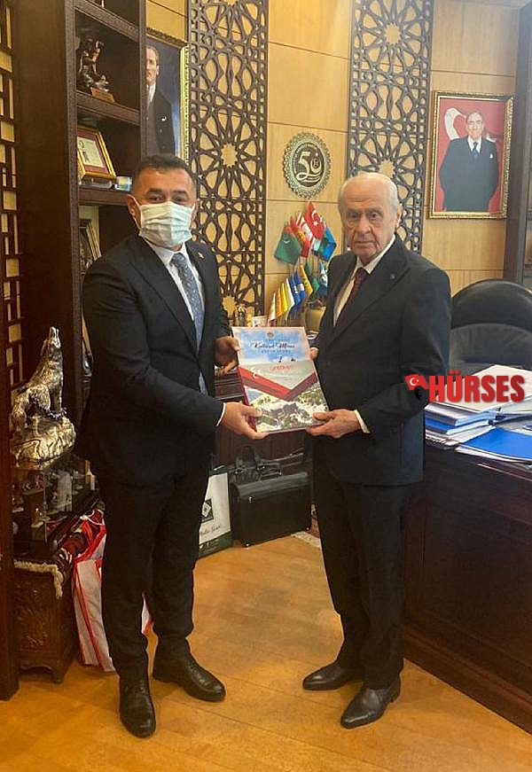 Başkan Yücel MHP Lideri Bahçeli'yi ziyaret etti