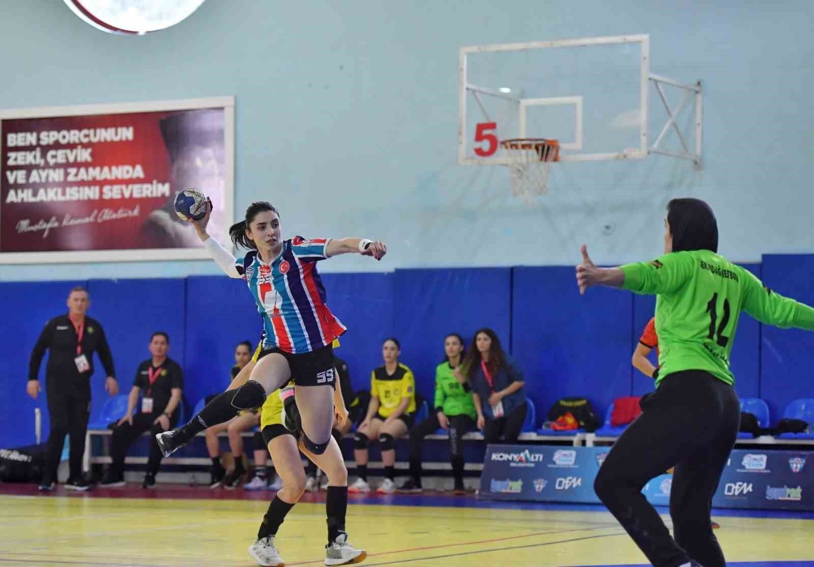 Konyaaltı'nın Mavi Kelebekler'i, Tekirdağı 41-22 mağlup etti