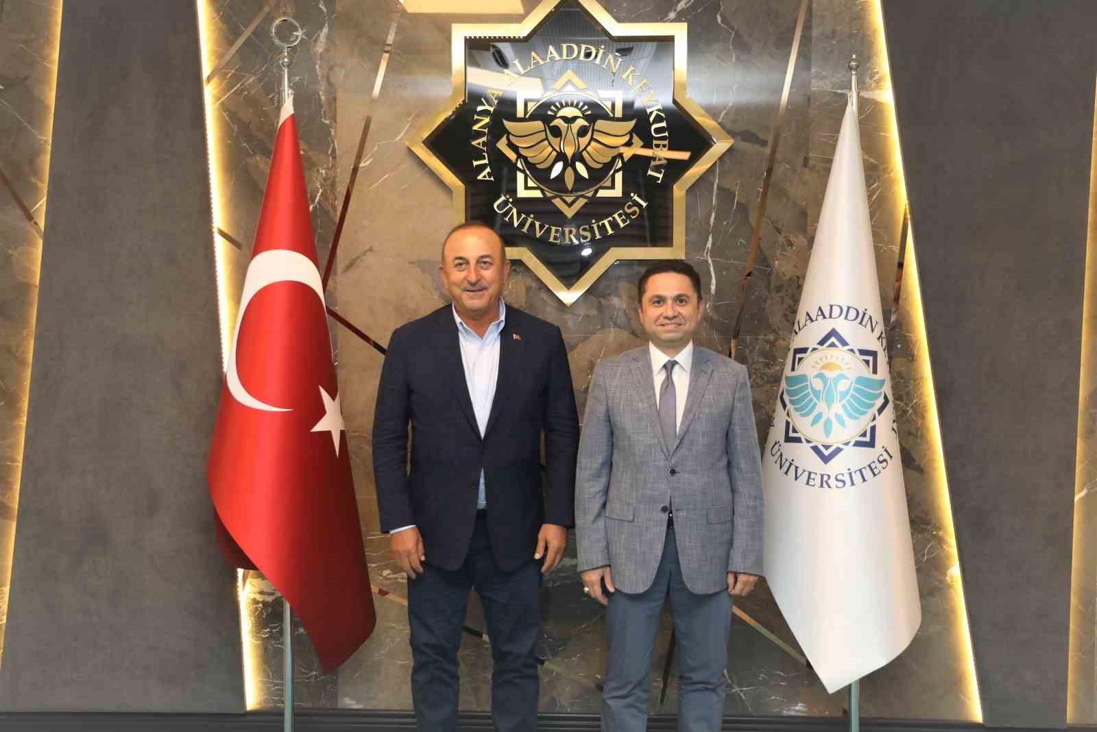 Çavuşoğlu: "ALKÜ'ye desteklerimiz devam edecek"