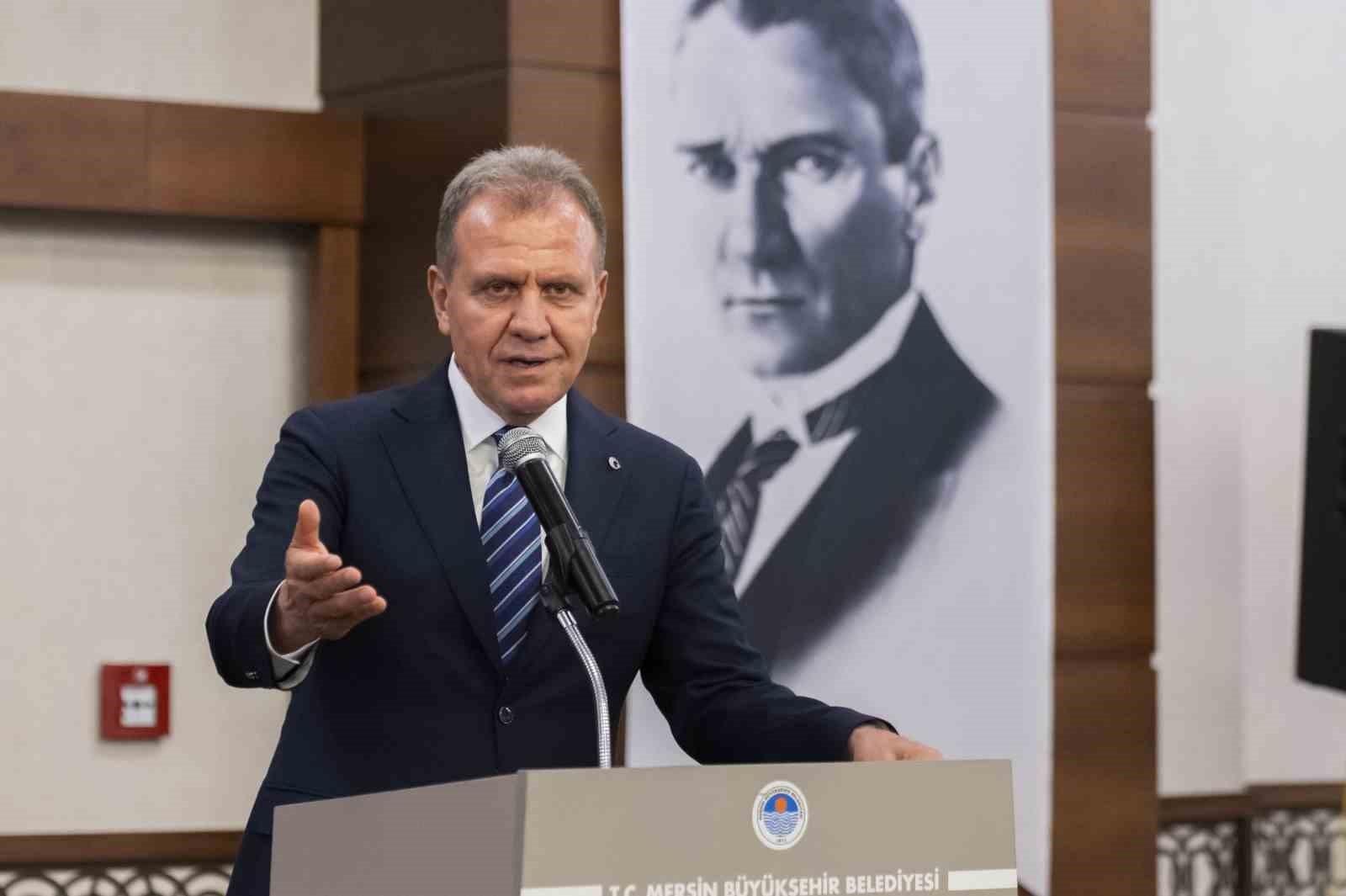Başkan Seçer: "Bizim odağımızın Mersin olması lazım"