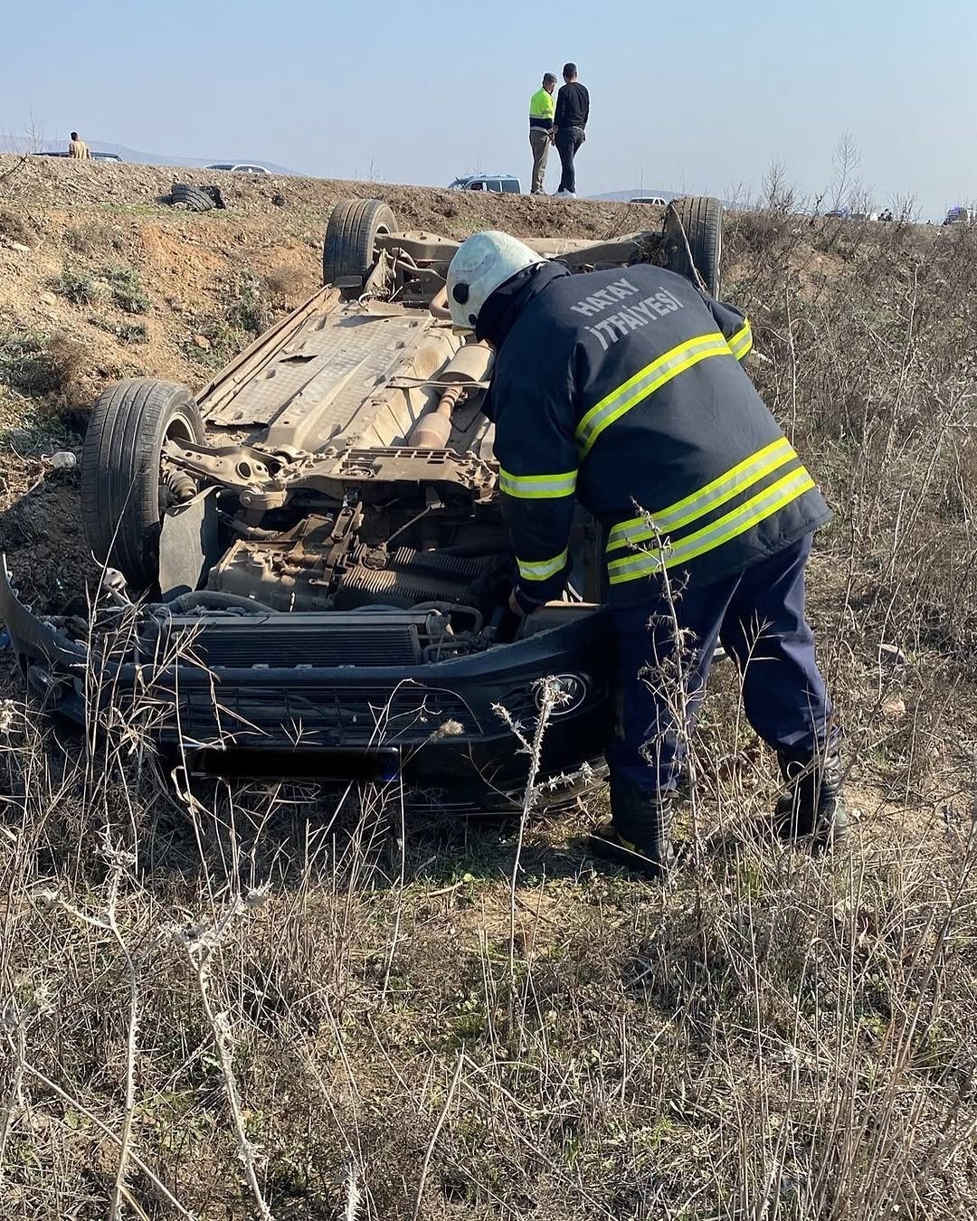 Hatay'da trafik kazası:1 ölü, 8 yaralı