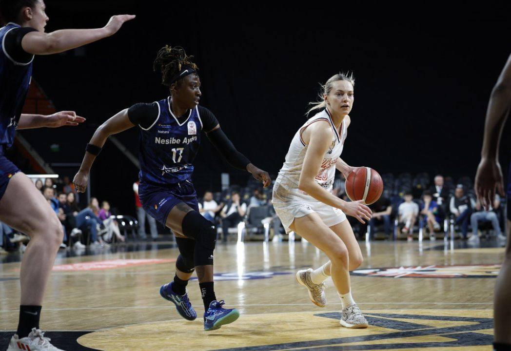 Kadınlar Basketbol Süper Ligi: ÇBK Mersin: 91 - Nesibe Aydın: 60