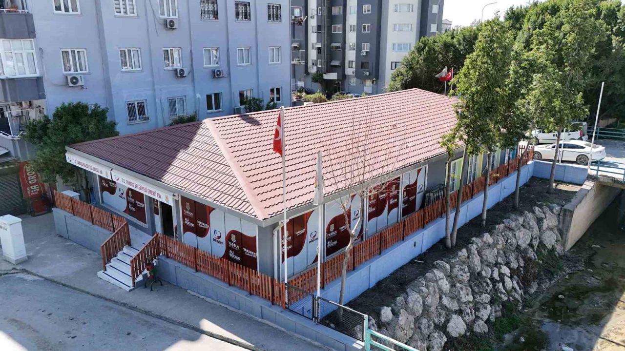 Tarsus’ta Emekli Evi hizmete açıldı
