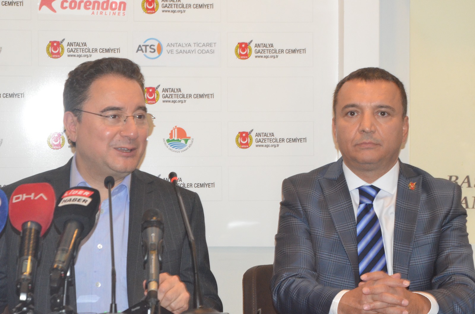 Deva Partisi Lideri Antalya da