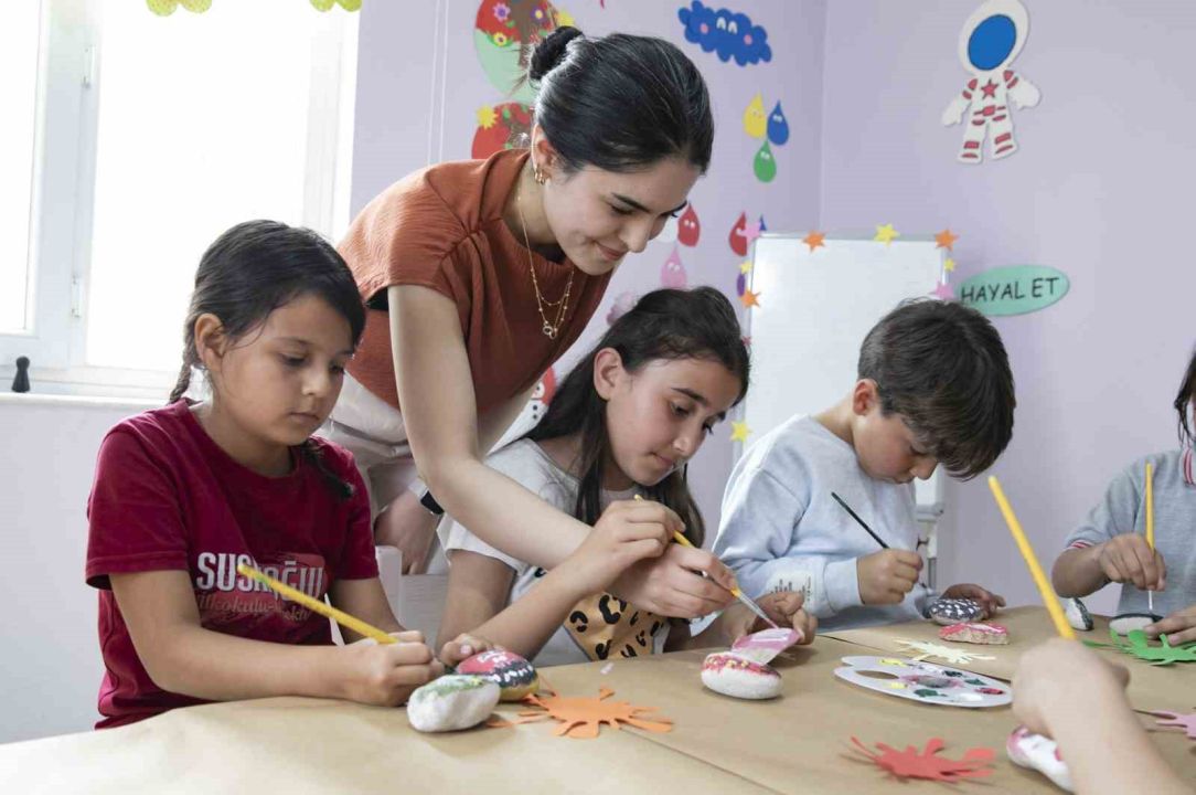 Çocuklar İçin Hobi Atölyesi Açıldı