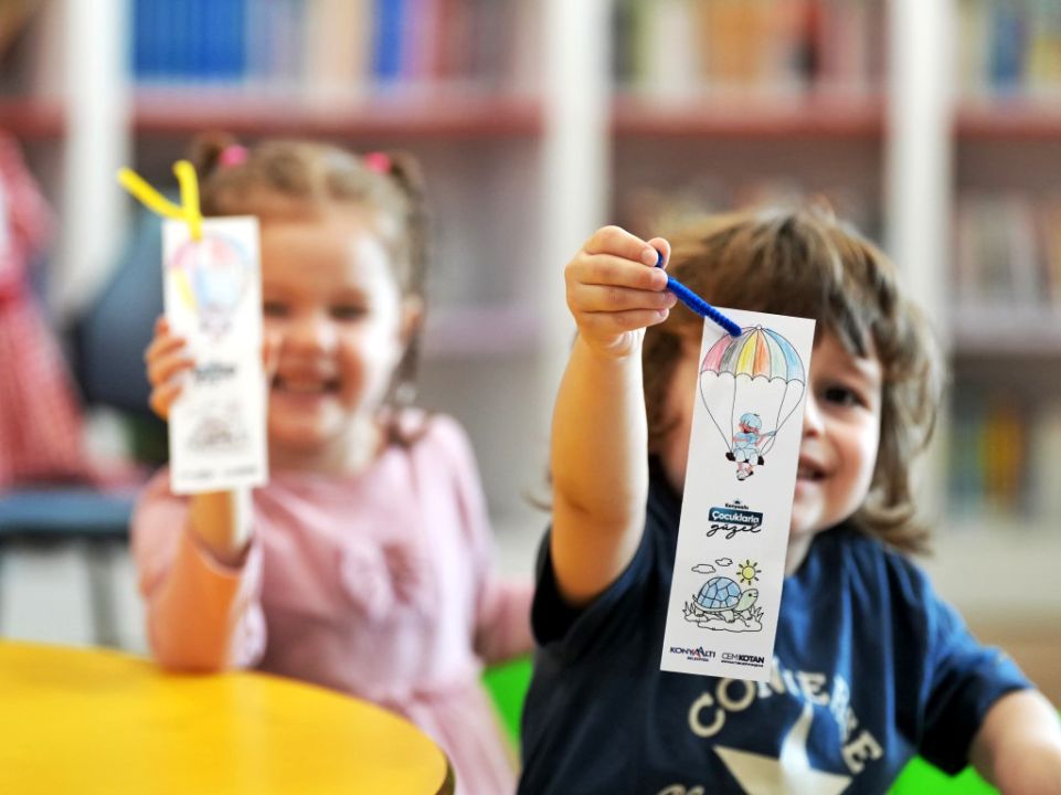 Kütüphanenin küçük misafirleri