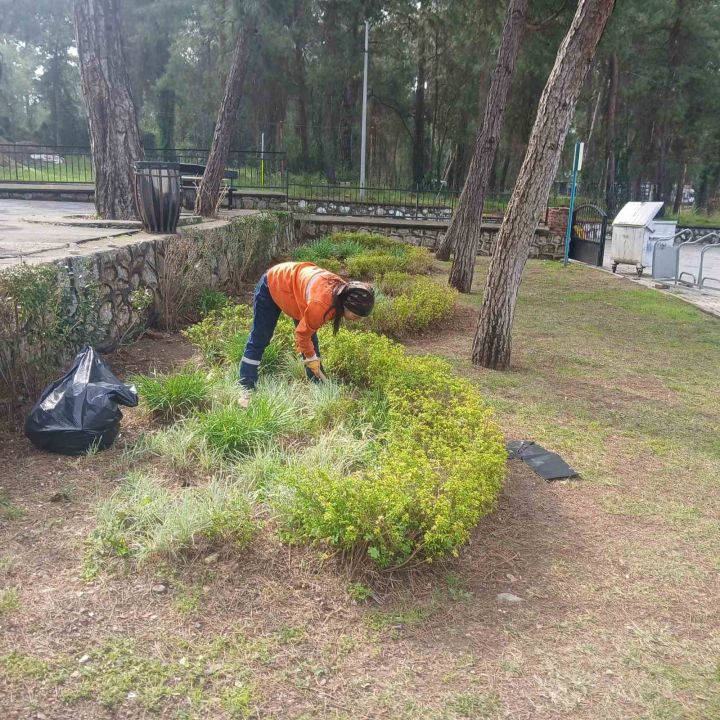 Park ve Bahçeler Bahara Hazırlanıyor