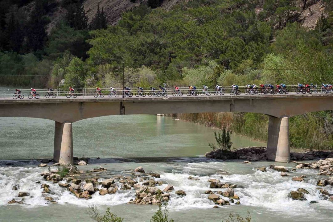 7. Tour of Mersin Uluslararası Bisiklet Turu’nda 2. etap tamamlandı