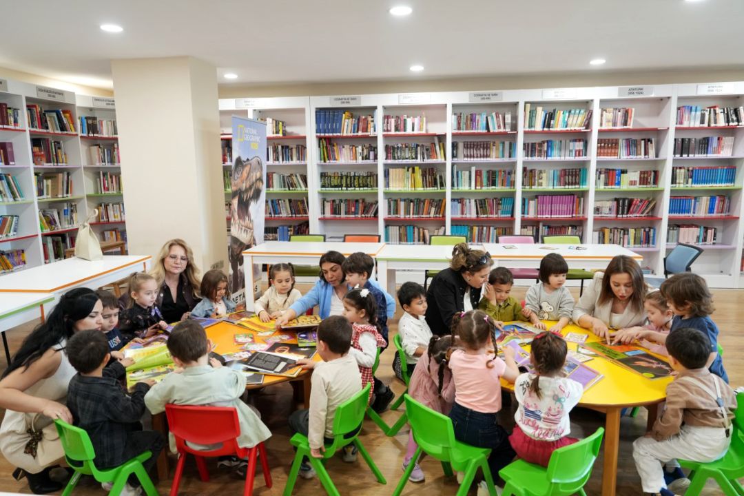 Kütüphanenin küçük misafirleri