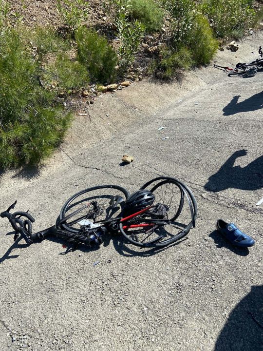 Otomobilin çarptığı bisiklet grubundaki turizmci toprağa verildi