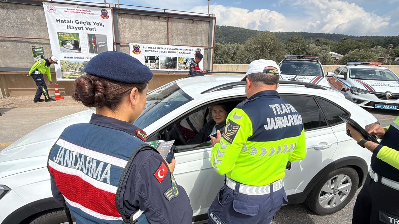 Bodrum'da hatalı sollama yapan sürücü: Önümdeki 50 ile gidince mecbur solladım