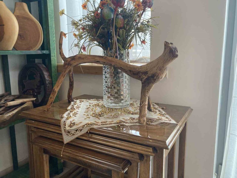 Pandemide Başlayan Hobi ile Köy Evini Sanat Galerisine Dönüştürdü