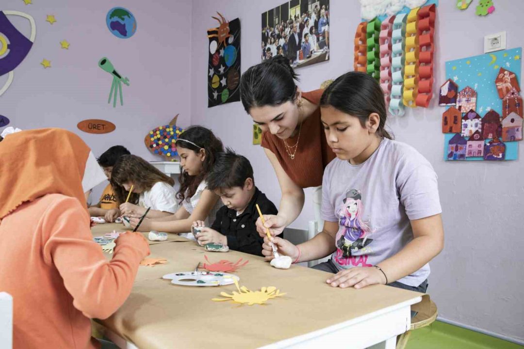 Çocuklar İçin Hobi Atölyesi Açıldı