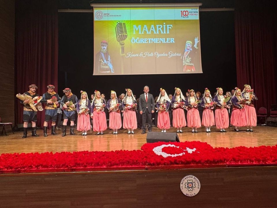 Maarif Öğretmenler Konseri ve Halk Oyunları Gösterisi Beğeni Topladı