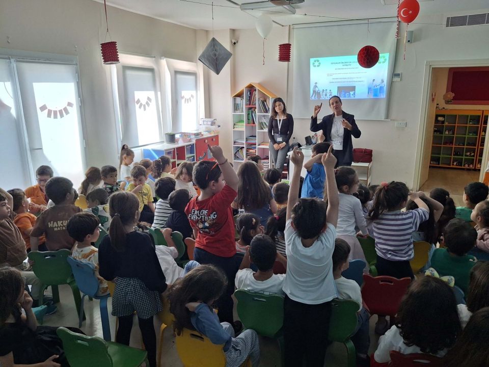 Berhan Taha Bakır Anaokulu’nda Sıfır Atık Dersi: Her Atık Çöp Değildir!