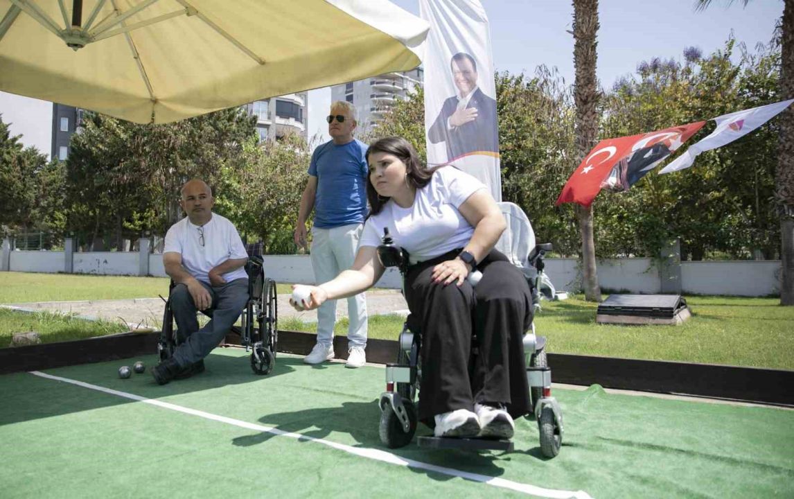Özel bireyler ’Bocce Turnuvası’nda mücadele etti