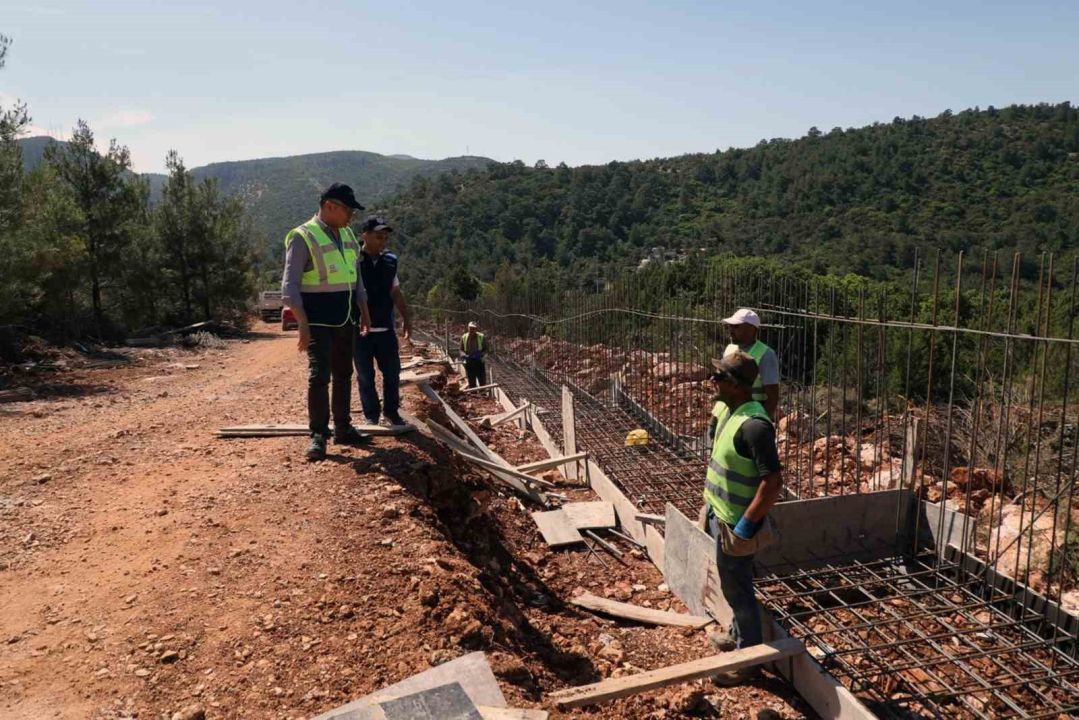Torba ve Datça’da Altyapı Çalışmalarına MUSKİ Üst Yönetiminden Yerinde Denetim