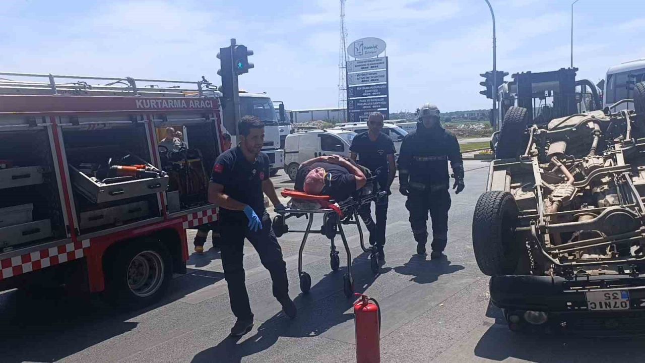 Turistlerin Yardımına Forklift Yetişdi