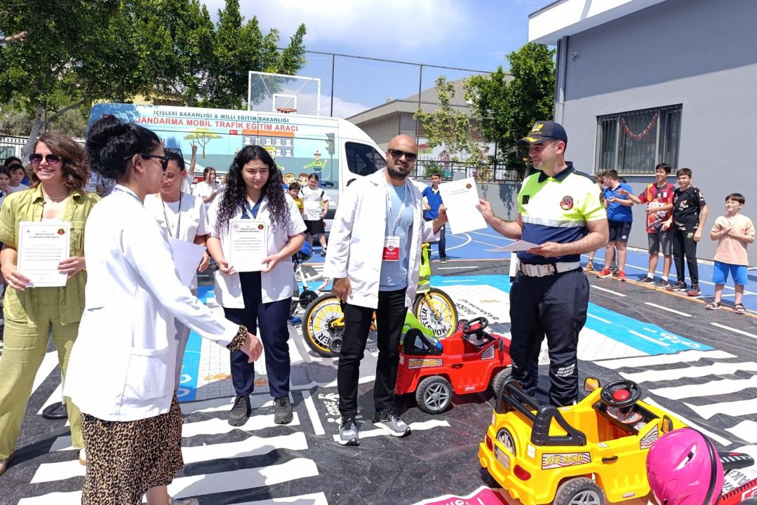 Kemer Jandarmasından Uygulamalı Ders