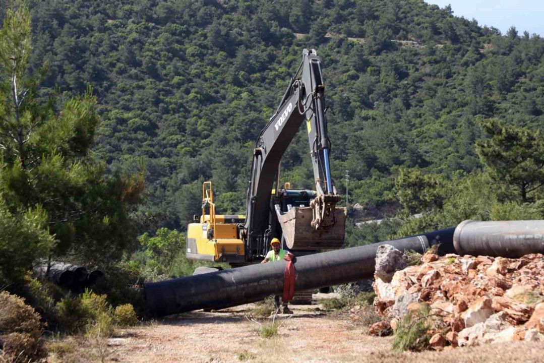 Torba ve Datça’da Altyapı Çalışmalarına MUSKİ Üst Yönetiminden Yerinde Denetim