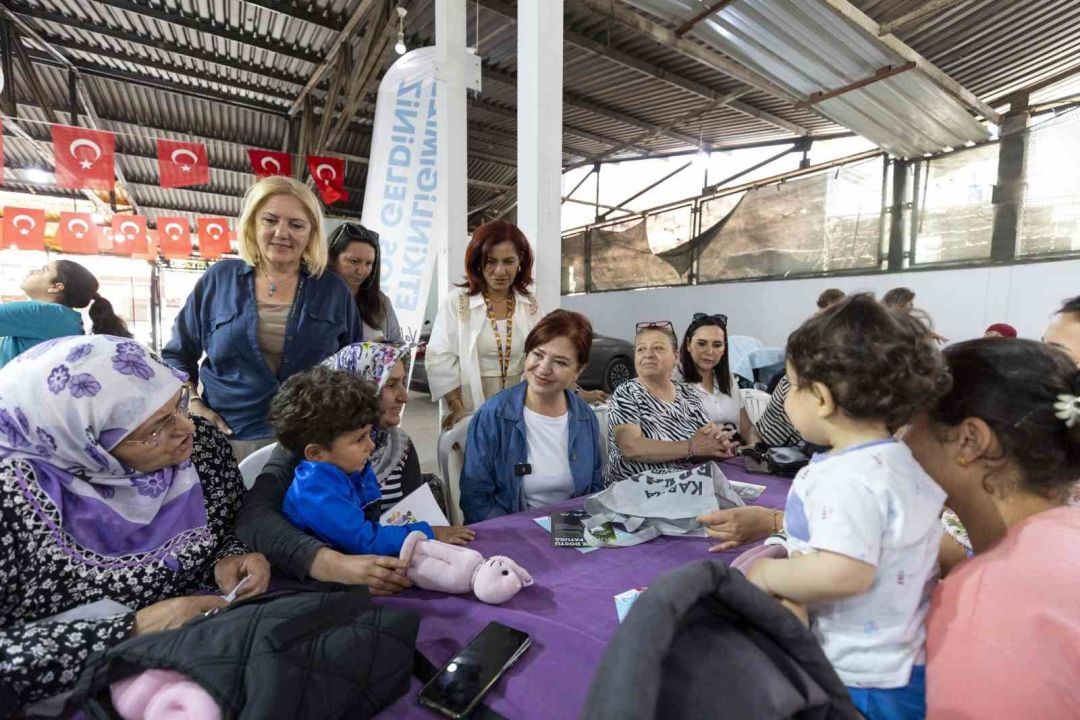 Mersin’de kadınlar ’Evimiz Atölye’ ile üretiyor