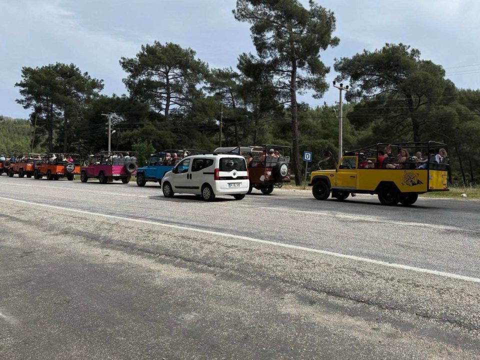 Muğla'da safari araçlarına denetim