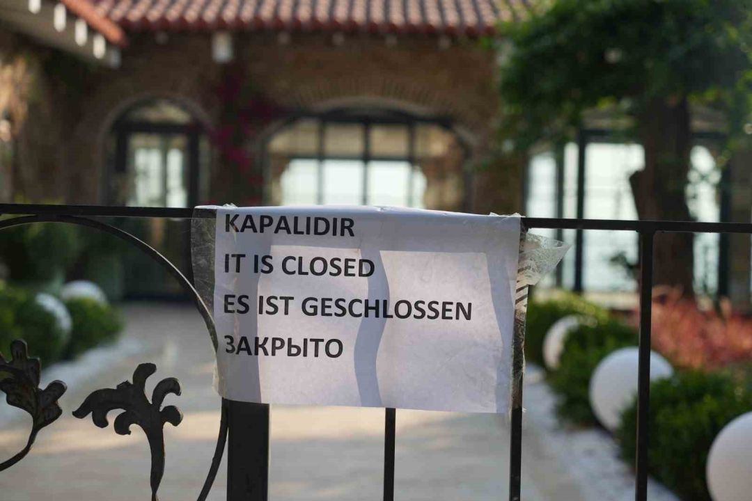 Tartışmalı Mermerli Plajı tadilat nedeniyle kapatıldı