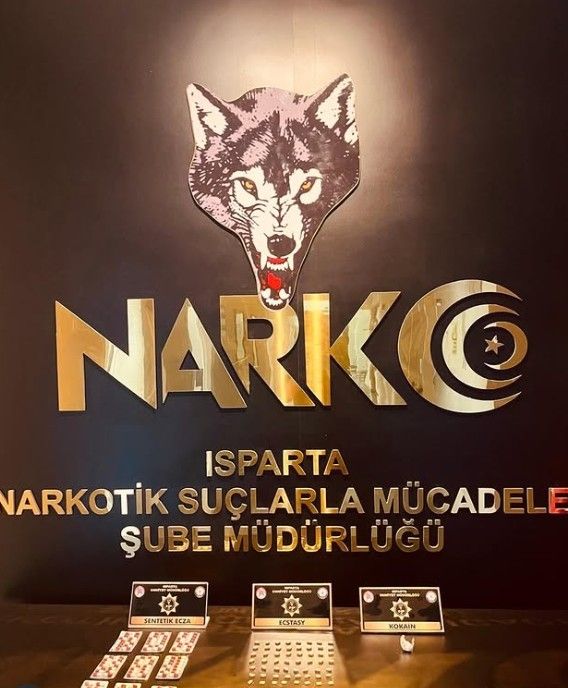 Isparta’da uyuşturucu operasyonlarında 1 kişi tutuklandı, 2 şüpheli gözaltına alındı