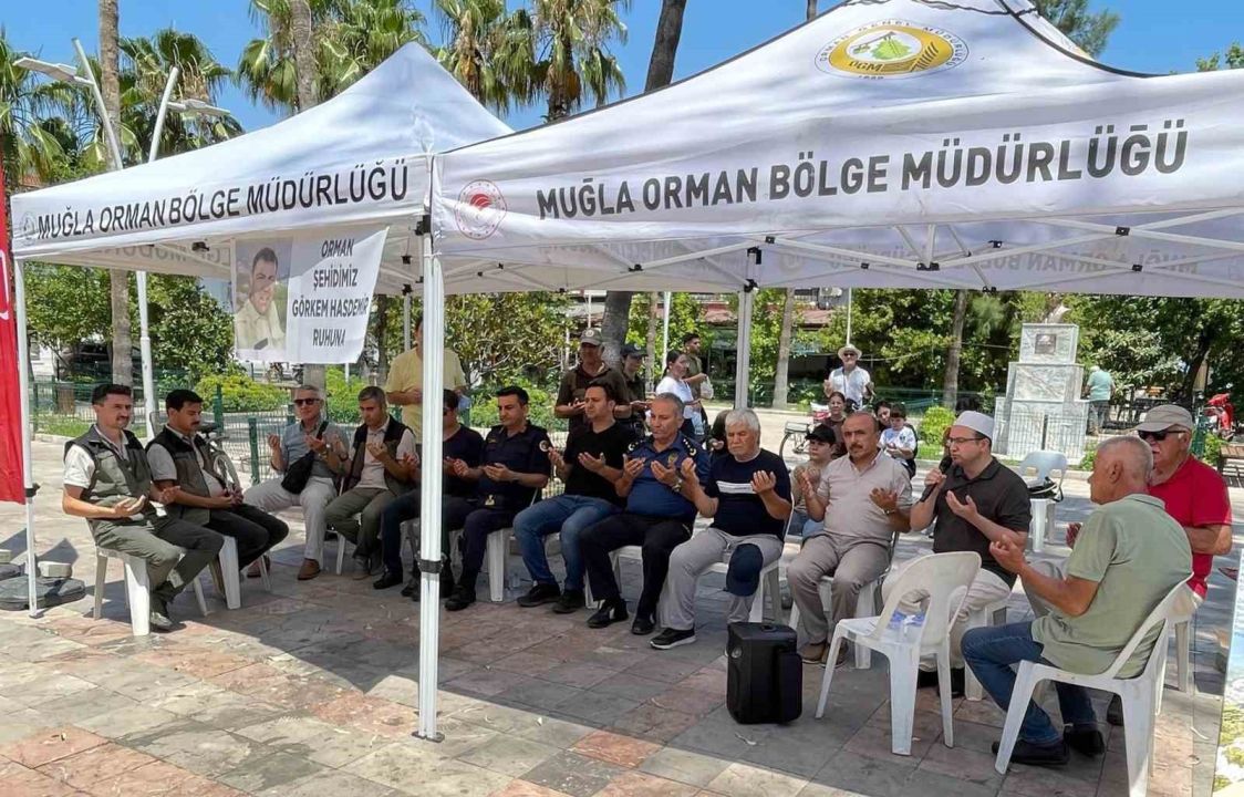 Orman şehidi Görkem Hasdemir için lokma hayrı