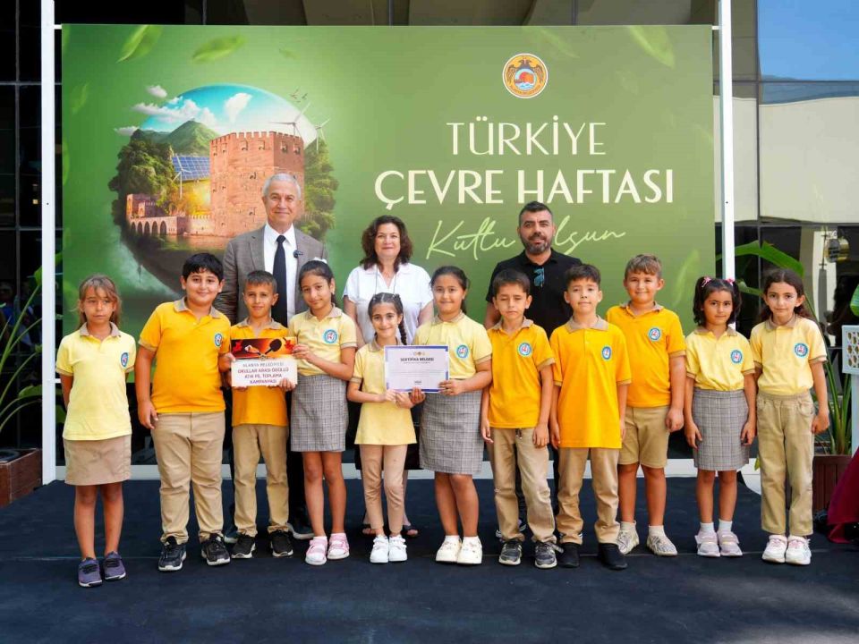 Alanya’da çevreci ödüller sahiplerini buldu