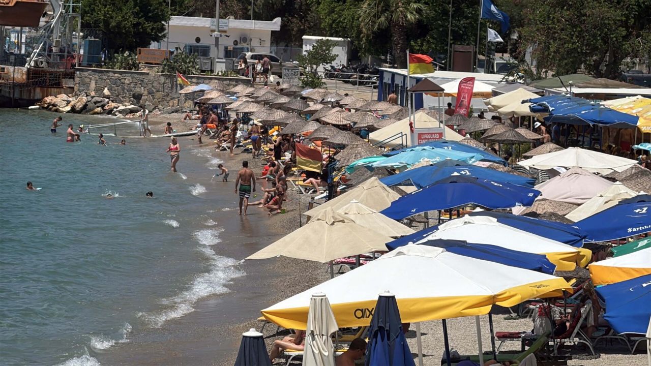 Bodrum sahillerinde sıcaklık yoğunluğu