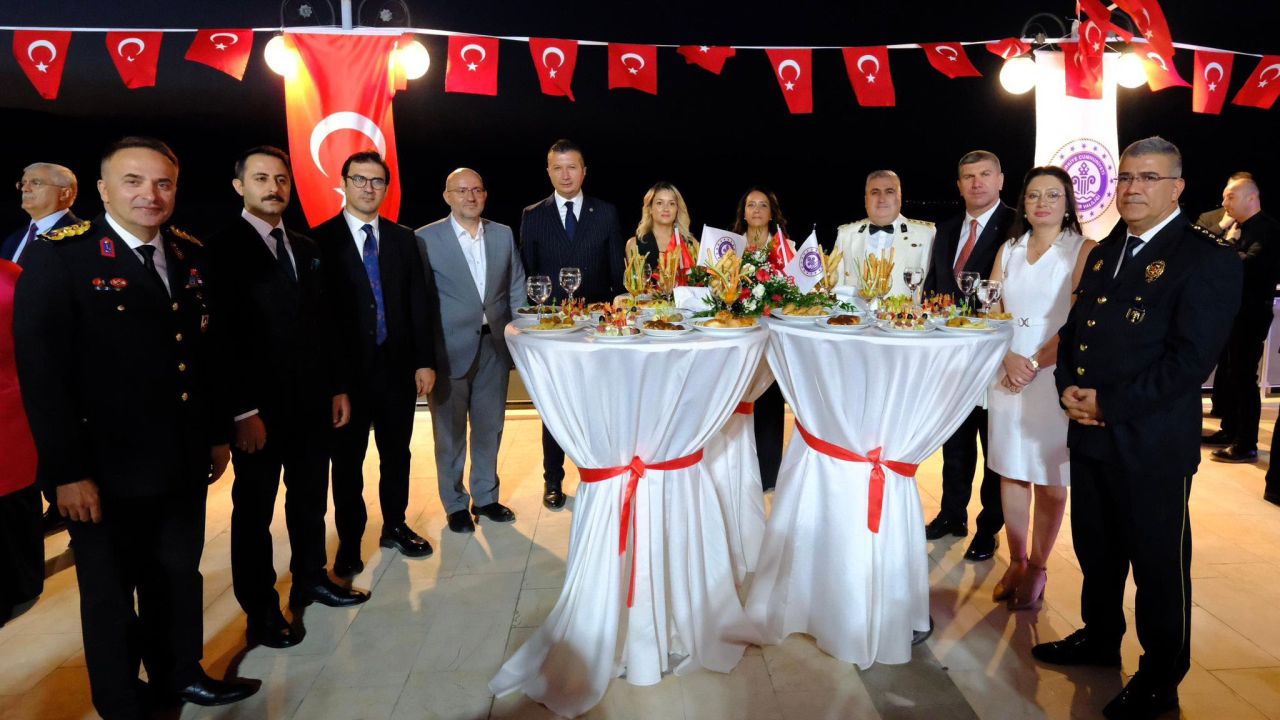 Burdur'da 30 Ağustos kabul töreni