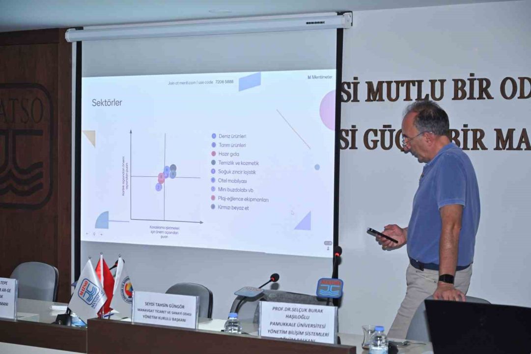 Manavgat OSB Kümelenme Çalıştayı gerçekleştirildi