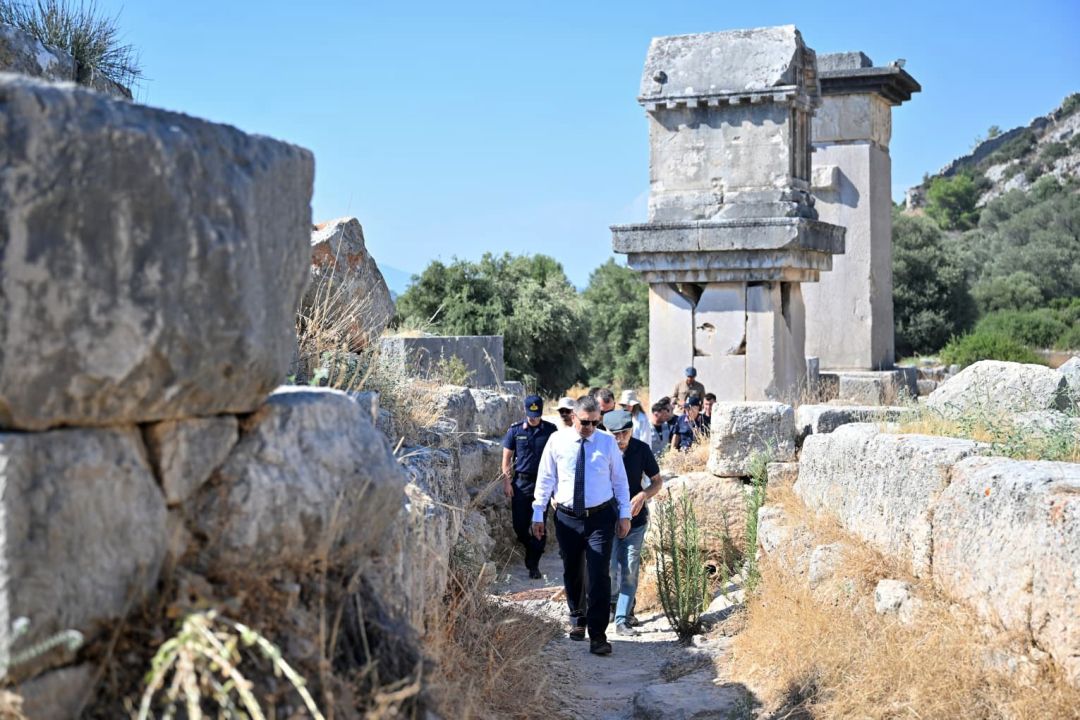 Vali Şahin’den Patara ve Ksanthos’a inceleme