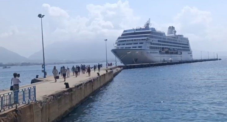 Binlerce turist işte böyle geldi!
