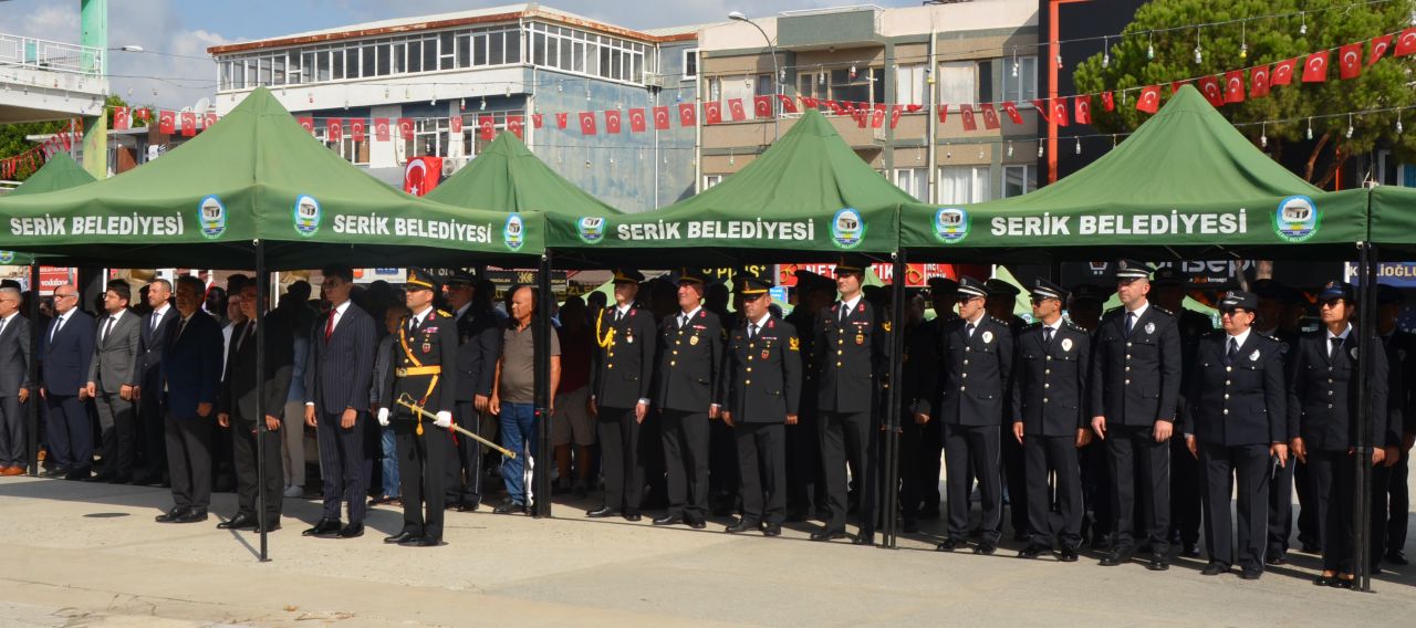 Serik'te 30 Ağustos Zafer Bayramı kutlandı