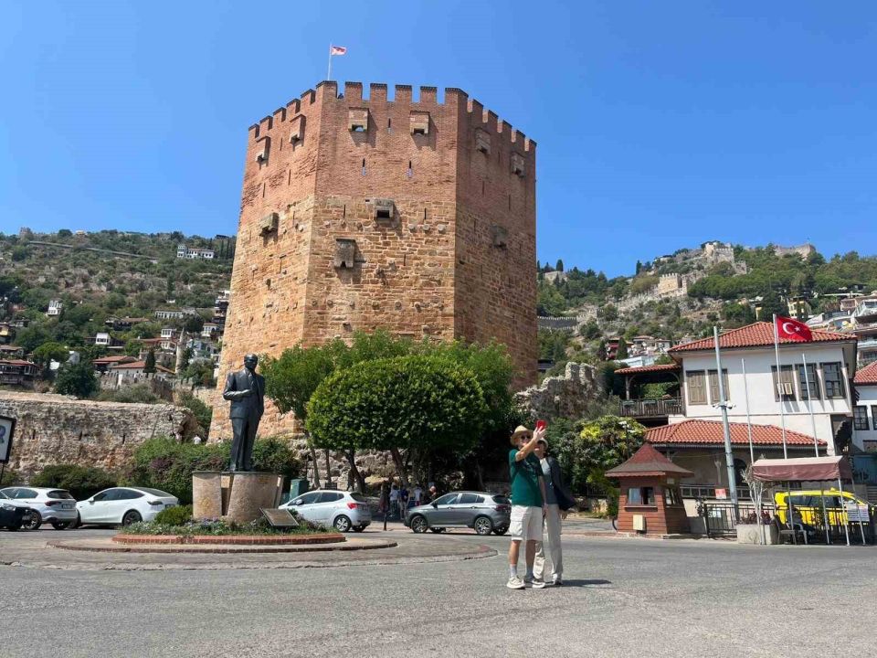 Binlerce turist işte böyle geldi!