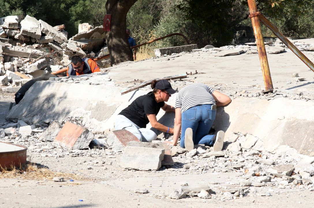 Antalya'da film gibi tatbikat