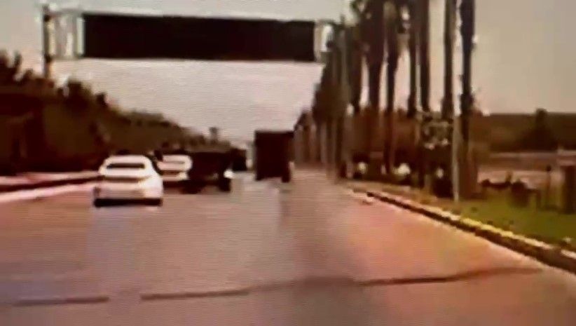 Polis memurlarının yaralandığı feci kazanın görüntüleri ortaya çıktı