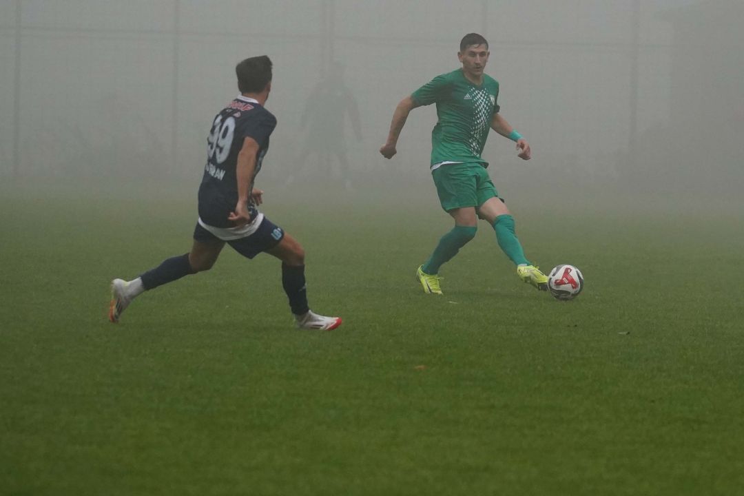 Muğlaspor-Fethiyespor maçına sis engeli