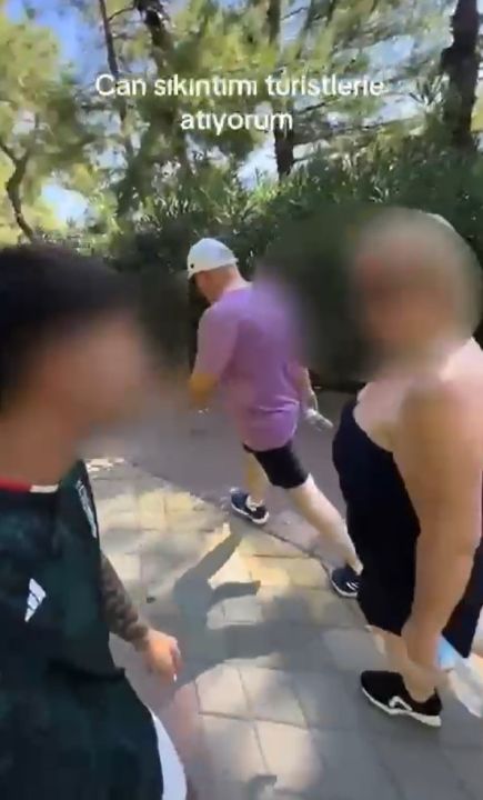 Marmaris’te ’canım sıkılıyor turistlere takılıyorum’ paylaşımı emniyette bitti