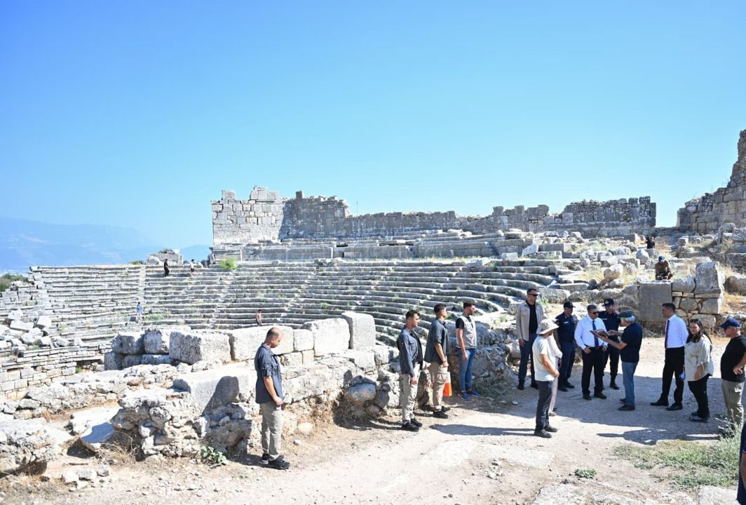 Vali Şahin’den Patara ve Ksanthos’a inceleme