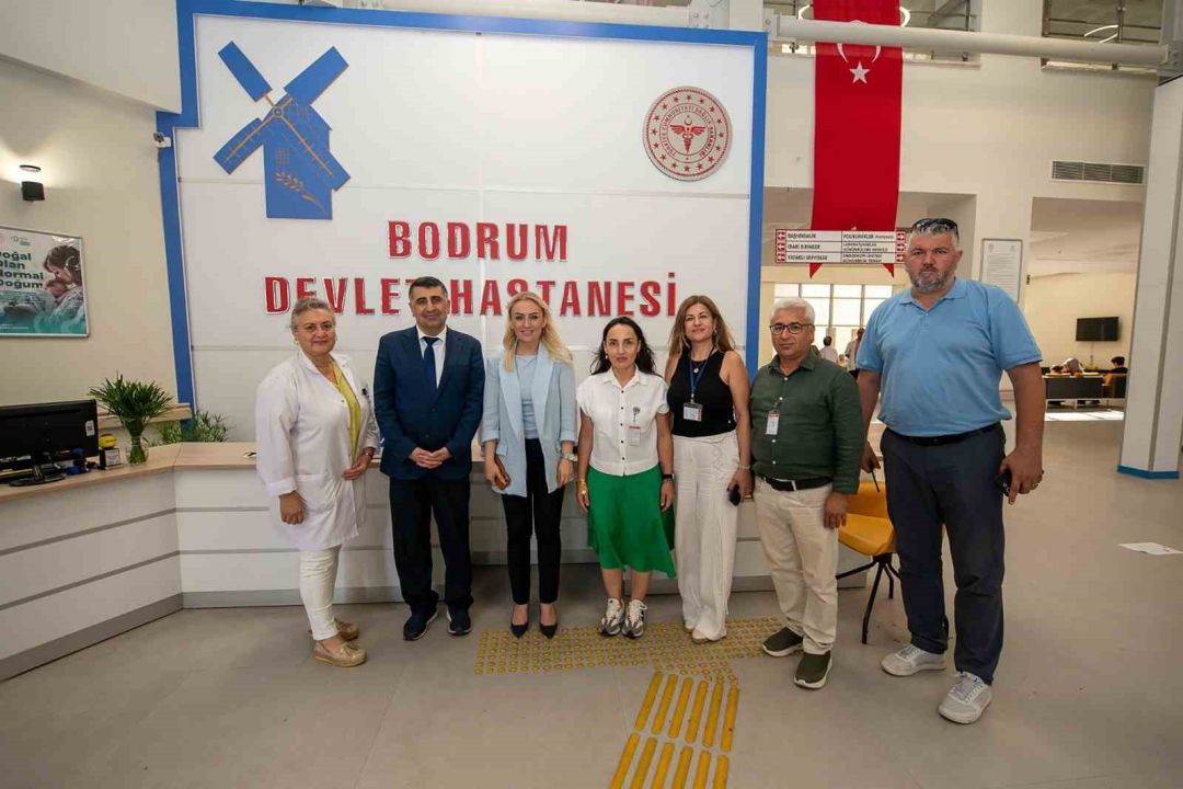 Muğla’nın kadın İl Sağlık Müdürü eksikleri yerinde tespit ediyor