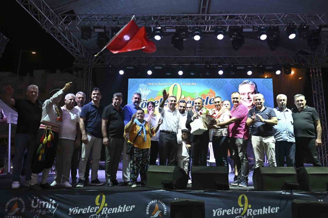 Akdeniz Gecesi’nde Yörükler kültürlerini yaşattı