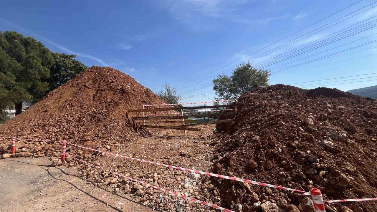 Muğla’da su deposu çalışmalarında tarihi eserler bulundu, alan koruma altına alındı
