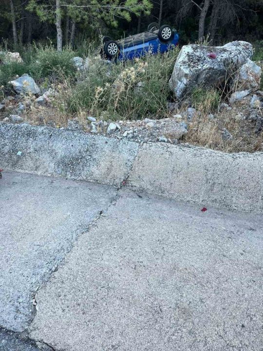 Muğla’da trafik kazası:1 yaralı