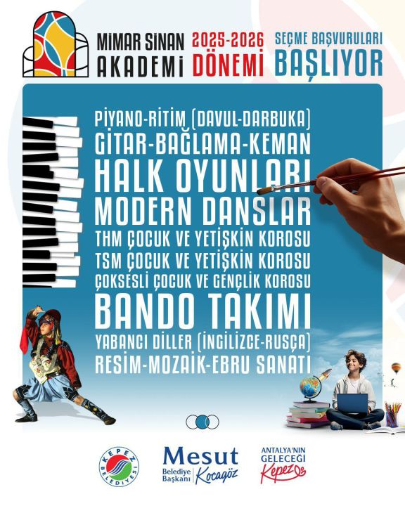 Mimar Sinan Akademi seçme başvuruları başladı