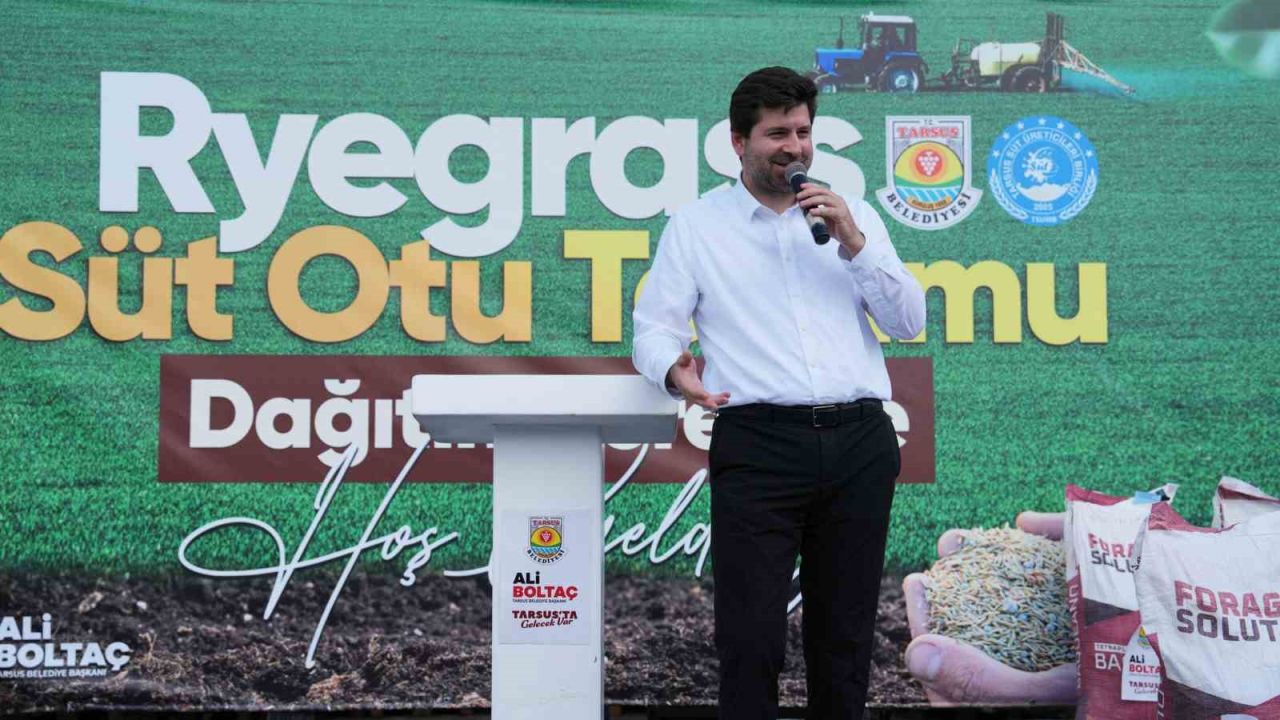 Tarsus’ta üreticiye yüzde 50 hibe destekli tohum desteği