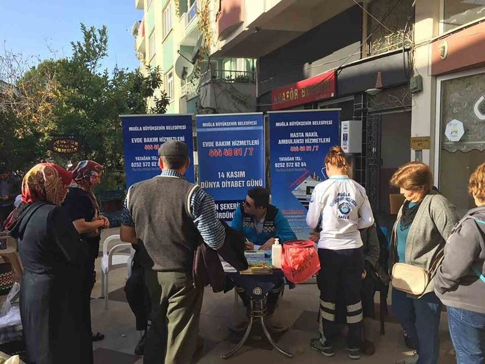 Büyükşehir’den 13 ilçede ücretsiz Diyabet taraması
