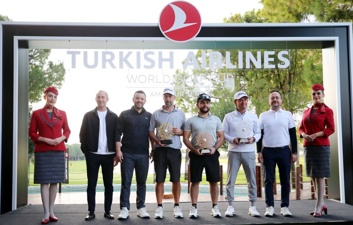 Turkish Airlines World Golf Cup'ın büyük finali Antalya’da yapıldı